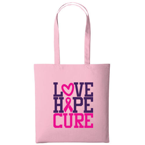 Love Hope Cure Tote Bag Thumbnail
